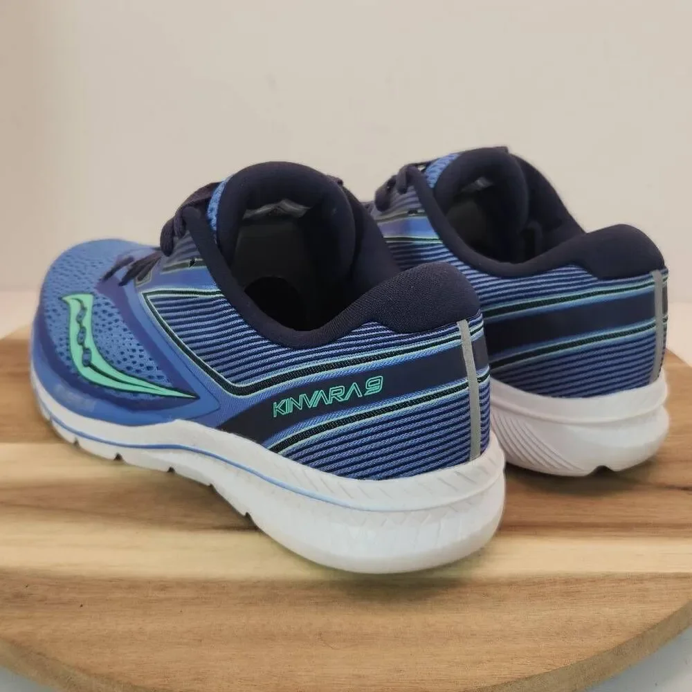 Saucony Kinvara 9 Women's running shoes Size 7 Blueish Purple & Teal